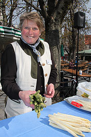 Spragel Vorführung auf dem Viktualienmarkt (Foto: Martin Schmitz)